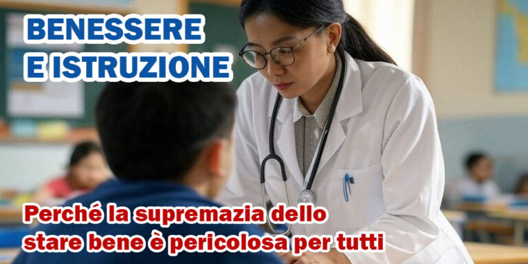 La scuola ridotta a clinica